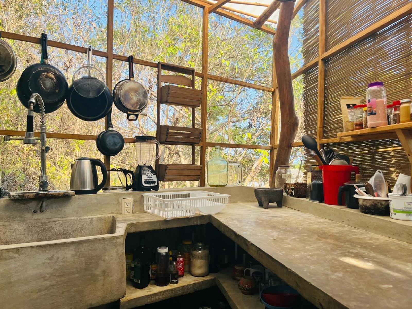מזונטה Bajo Las Estrellas Eco Glamping מראה חיצוני תמונה
